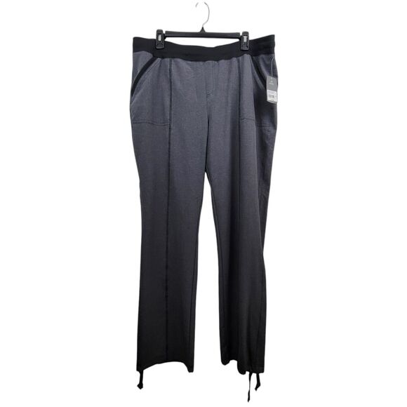 BCG Women's Active Woven Charcoal Heather Pant Size XL - Picture 1 of 8